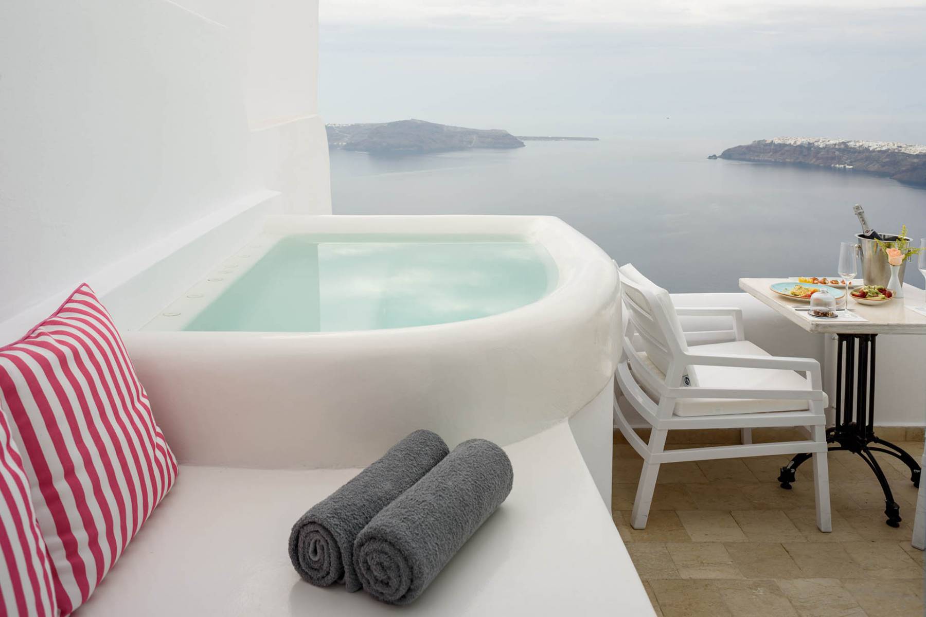 Above Blue Suites | Luxury Suites Hotel in Imerovigli, Santorini | Member  of Aqua Vista Hotels | From the highest … | Greece vacation, Santorini,  Hotel suite luxury
